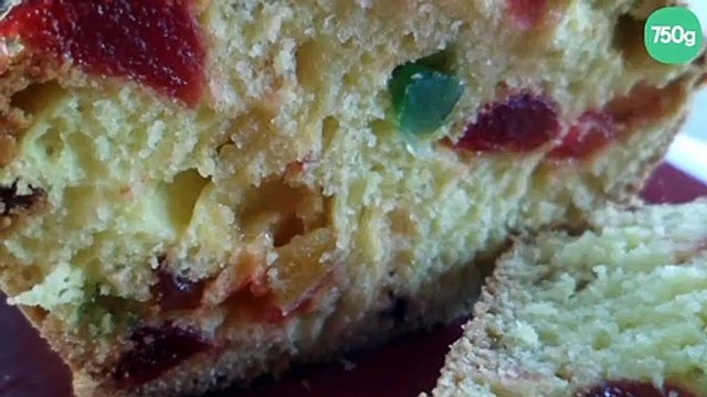 Cake aux fruits confits maison