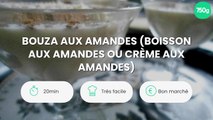 Bouza aux amandes (boisson aux amandes ou crème aux amandes)