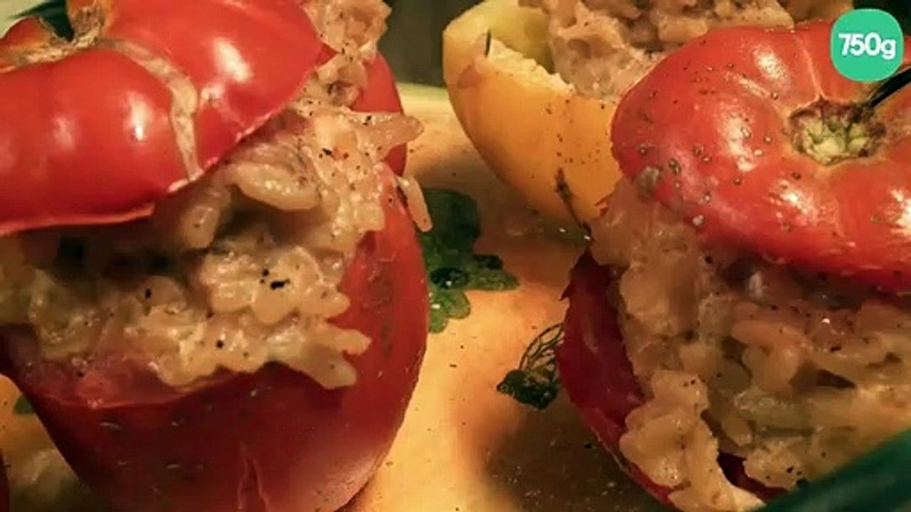 Tomates farcies au Risotto