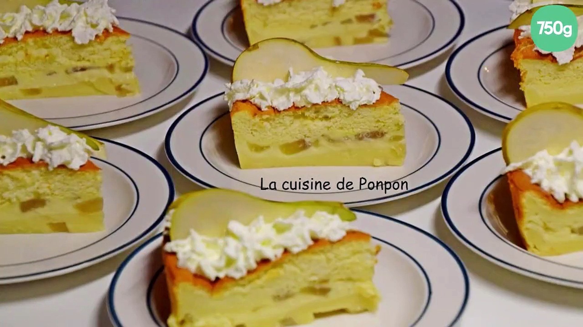 Gateau Magique Aux Poires Flambees A La Liqueur De Poire Williams Video Dailymotion