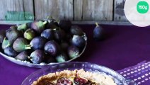 Tarte à la cannelle aux figues et aux raisins