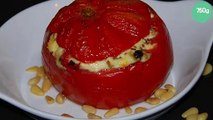 Tomates à la brousse et aux épices