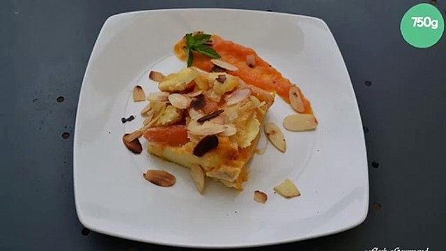 Clafoutis aux abricots & aux amandes