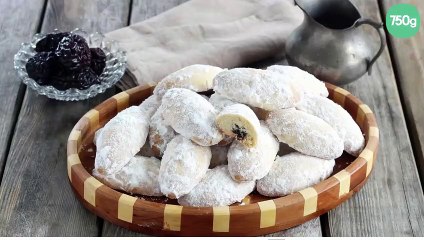 Sablés farcis à la pâte de pruneaux d'Agen