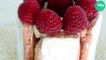 Mini-charlottes framboises façon tiramisu aux biscuits roses de Reims