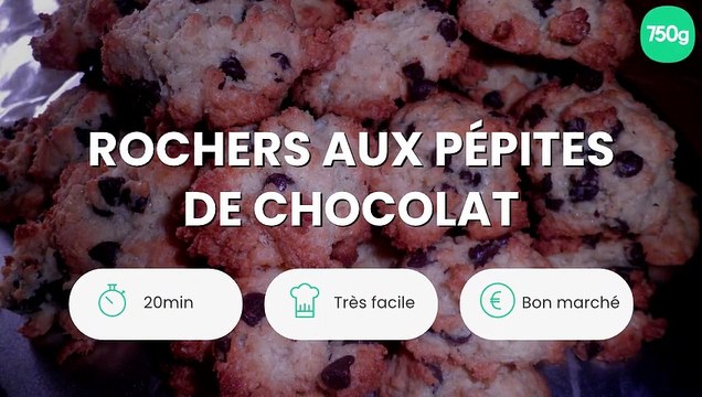Rochers aux pépites de chocolat