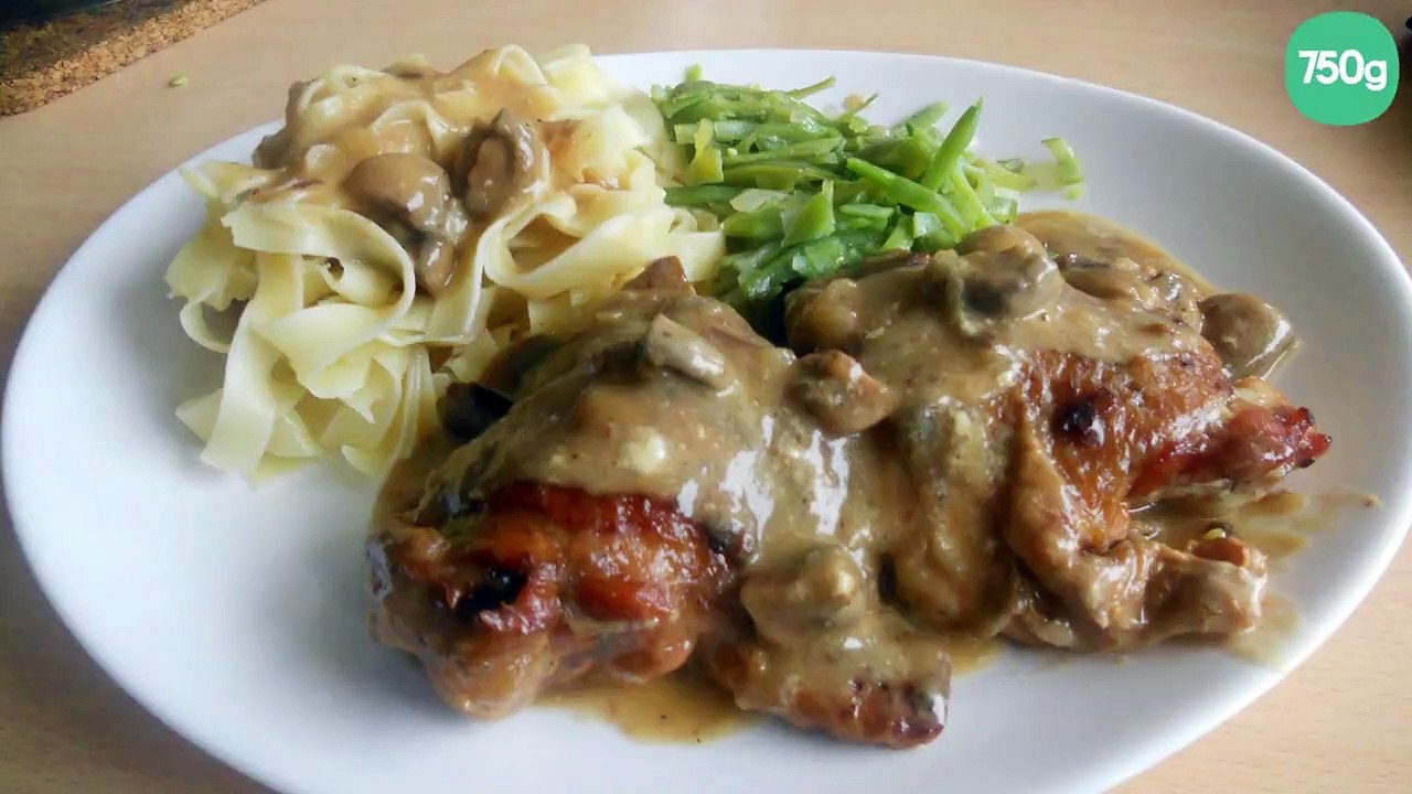 Cuisses de poulet au cidre doux