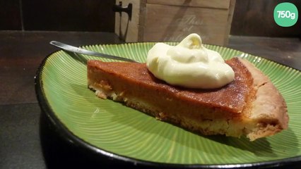 Tarte d'Halloween à la citrouille