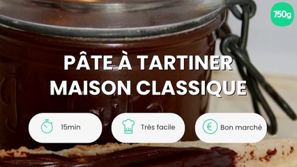 Pâte à tartiner maison classique