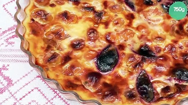 Clafoutis aux mirabelles classique