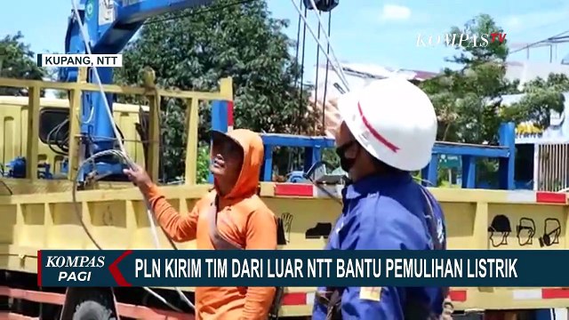 Akibat Badai Seroja, Jaringan Listrik di NTT Rusak Berat