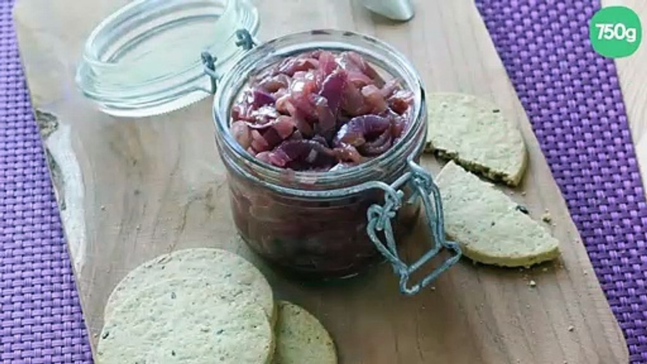 Confit d’oignons rouges