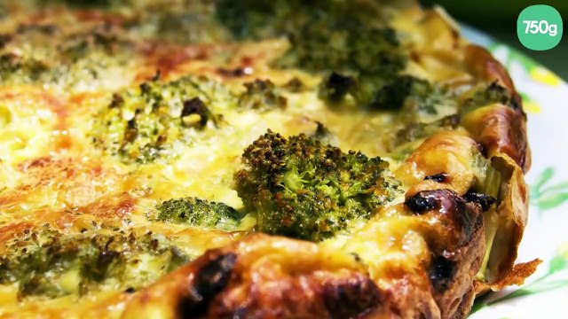 Tarte aux légumes et au chèvre Boursault