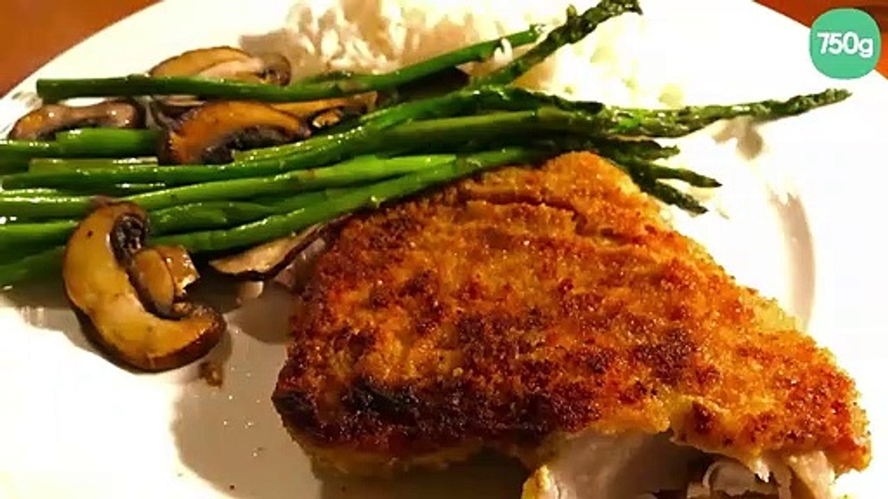 Filets de poisson panés au curry