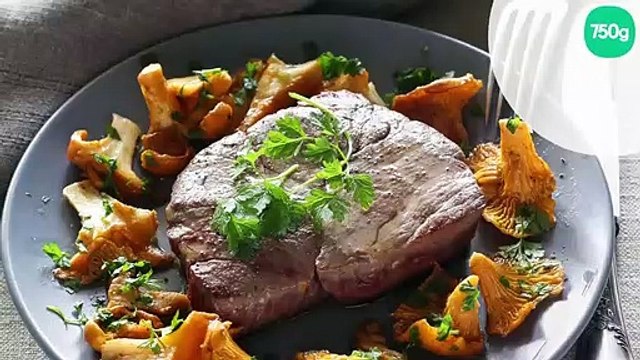 Tournedos de bœuf aux girolles