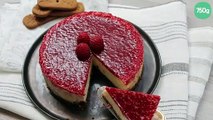 Cheesecake au chocolat blanc et aux framboises