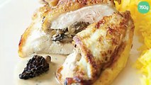 Suprêmes de poulet aux champignons et sauce aux morilles