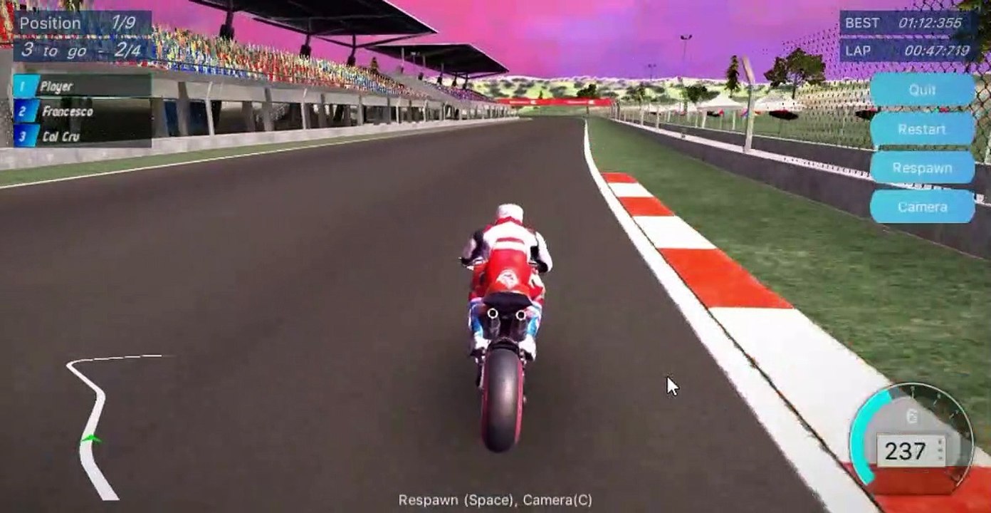 Super Bike The Champion - The Brook - Gameplay