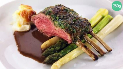 Download Video: Côtes d'agneau aux asperges