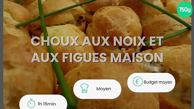 Choux aux noix et aux figues maison