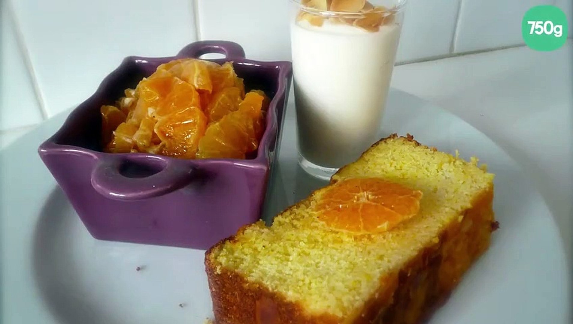 Gateau Mouille De Semoule A L Orange Video Dailymotion