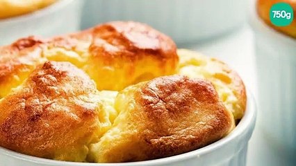 Soufflé de carottes au Bresse Bleu