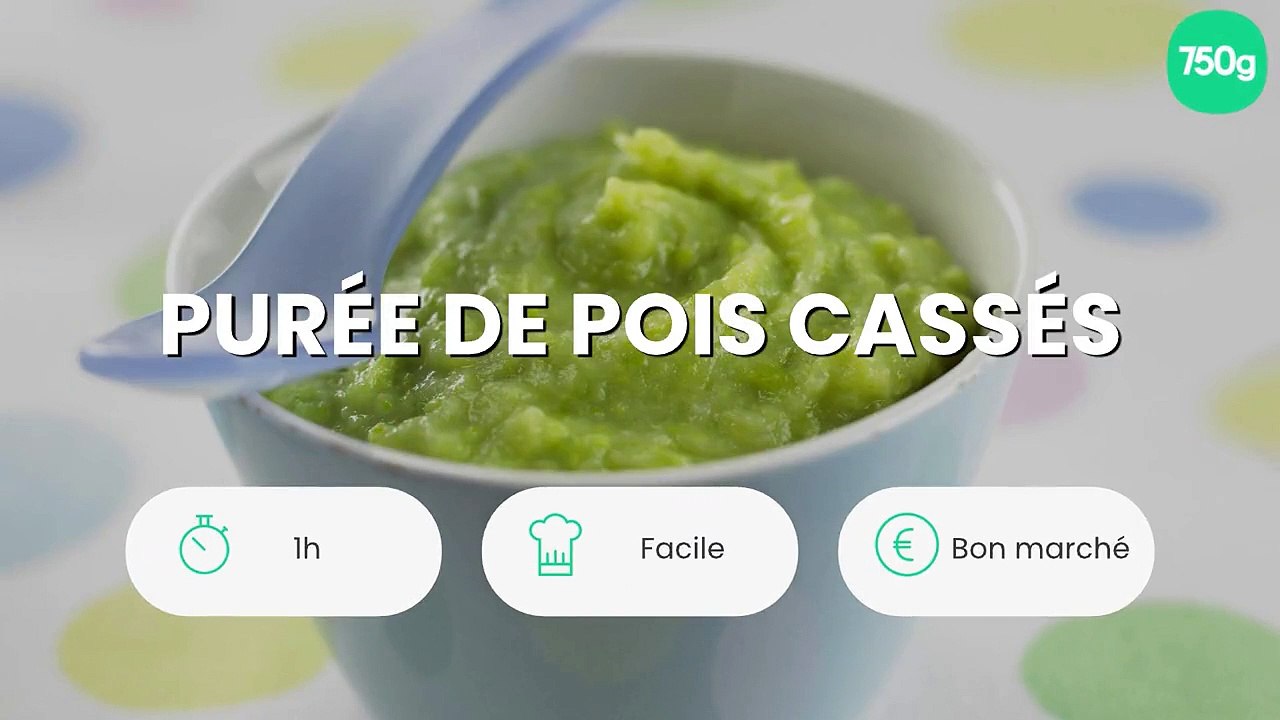 Purée de pois cassés