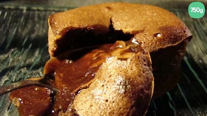 Cœur coulant rocher praliné