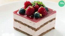 Bavarois aux fruits rouges