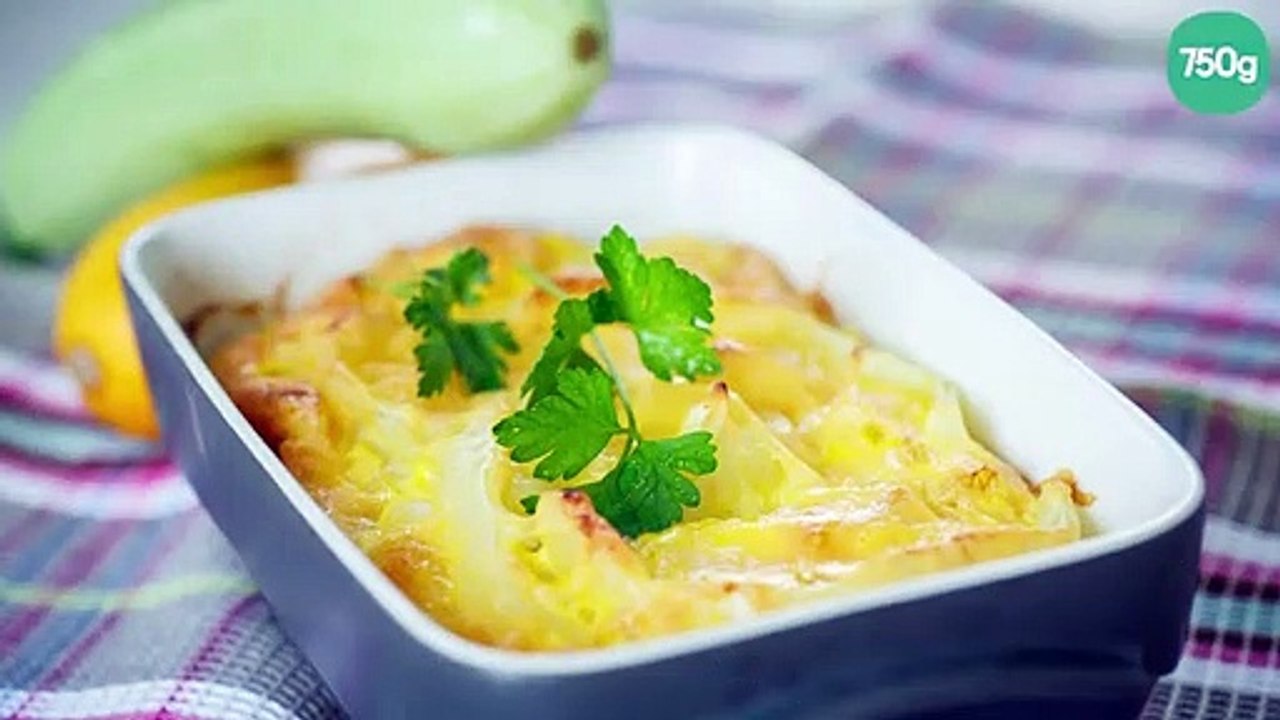 Gratin de courgettes express micro ondes