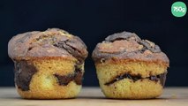 Muffins marbrés au Nutella