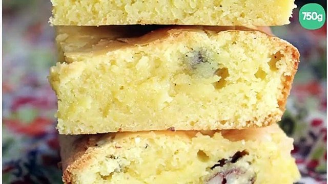 Brownie exotique chocolat blanc et noix de macadamia