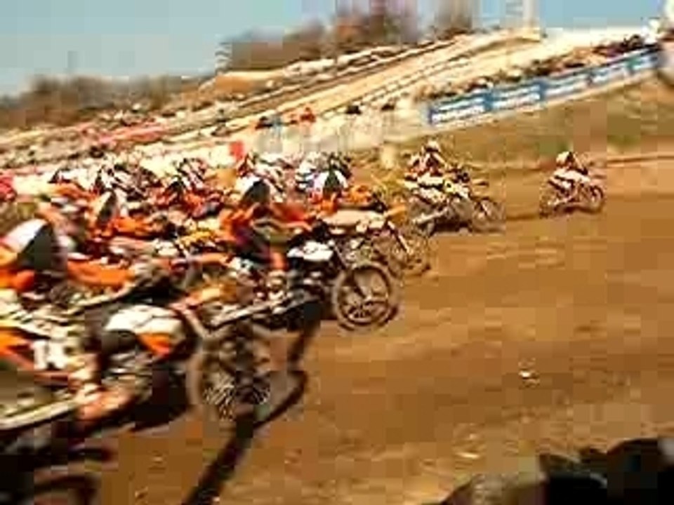 MX Valence KTM 3eme départ