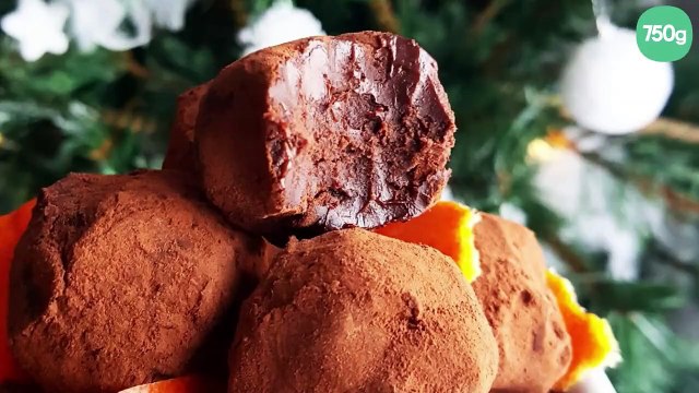 Truffes chocolat & clémentine