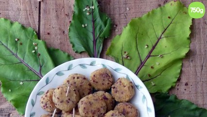 Mini falafels au duo de quinoa