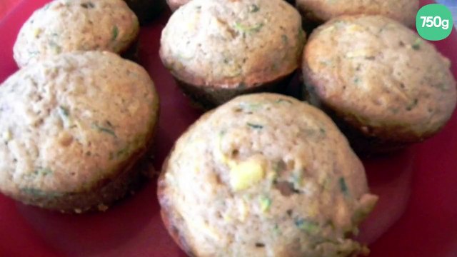 Muffins moelleux aux courgettes, carottes et ananas