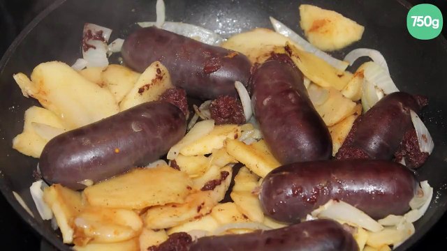 Tapas boudins noirs antillais aux pommes curry