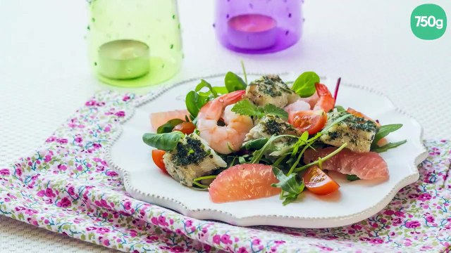 Salade printanière de Grillade aux Herbes