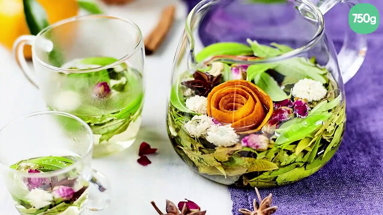 Infusion maison à fleur de peaux de clémentines...