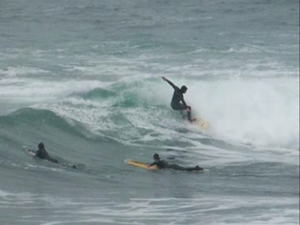 Surf session à Landunvez Octobre 2007