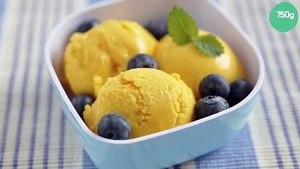 Sorbet à la mangue