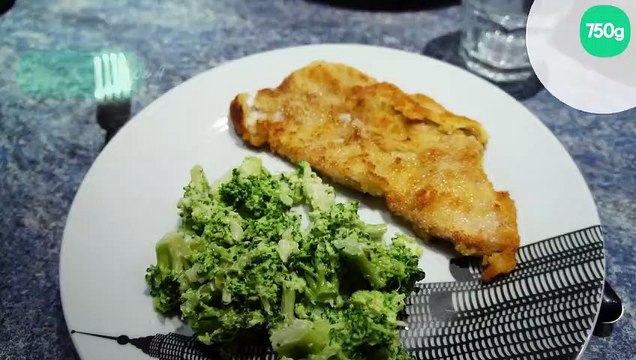 Escalopes des veau panées