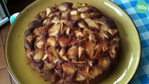 Gâteau aux pommes et au rhum