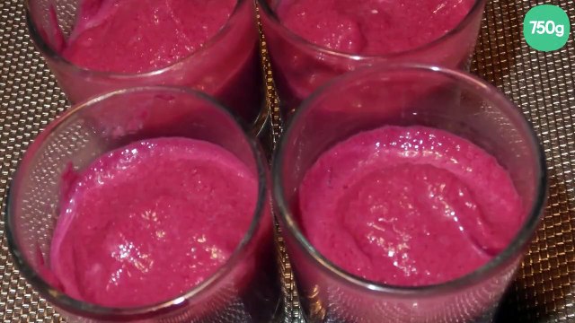 Mousse de betteraves rapide