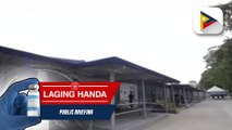 #LagingHanda | Nasa 400-bed capacity modular tents, inaasahang bubuksan sa loob ng isa't kalahating buwan