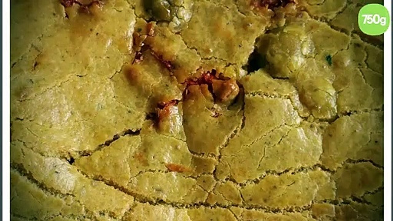 Cake aux olives et tomates séchées sans gluten