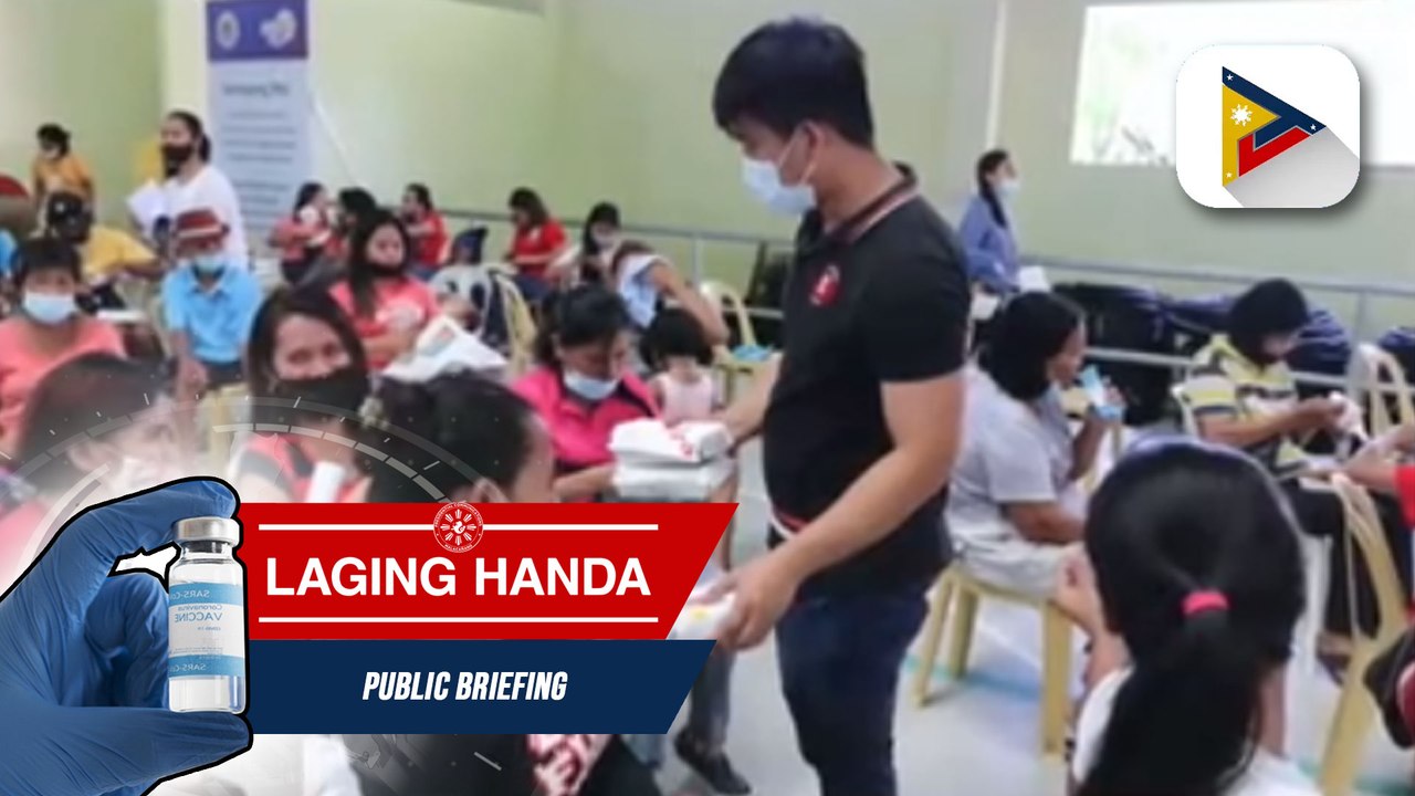 #LagingHanda | Mga apektadong residente ng nakaraang bagyo sa Surigao del Sur at Surigao del Norte, inabutan ng tulong