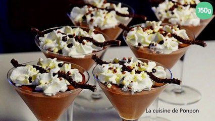Mousse au chocolat façon Philippe Conticini
