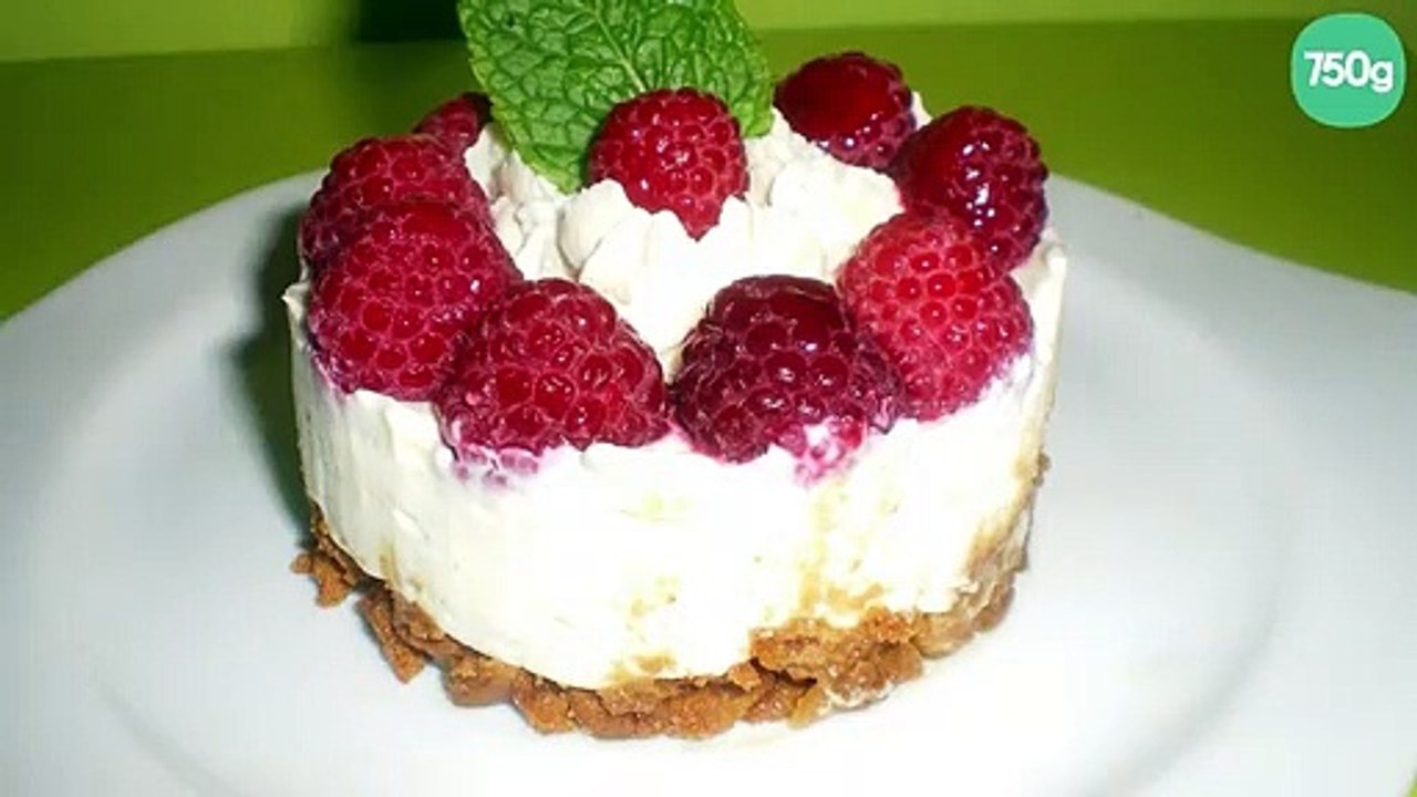 Délices de mascarpone framboises