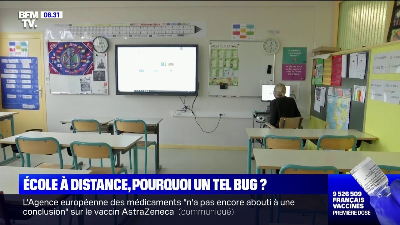 Les plateformes d'écoles à distance victimes de bugs mardi